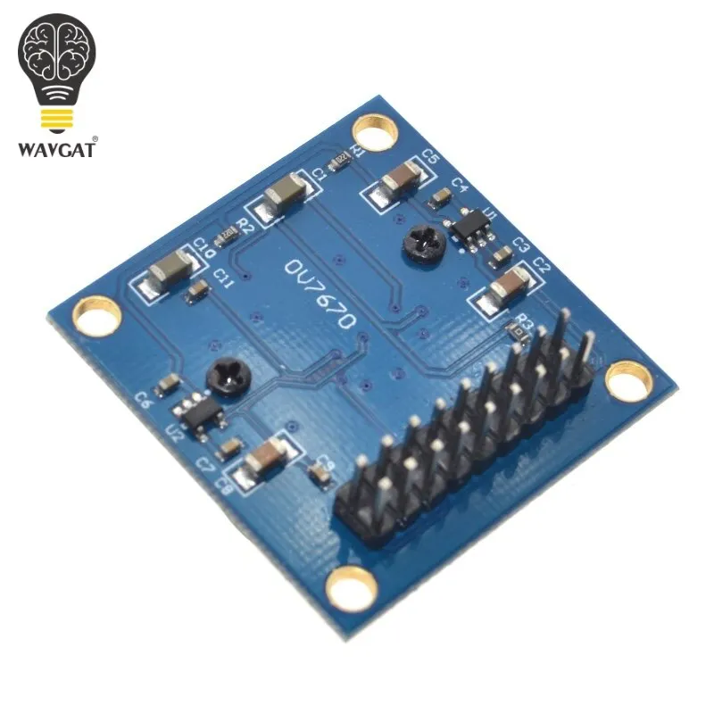 WAVGAT OV7670 camera module OV7670 moduleSupports VGA CIF auto exposure control display active size 640X480 For Arduino