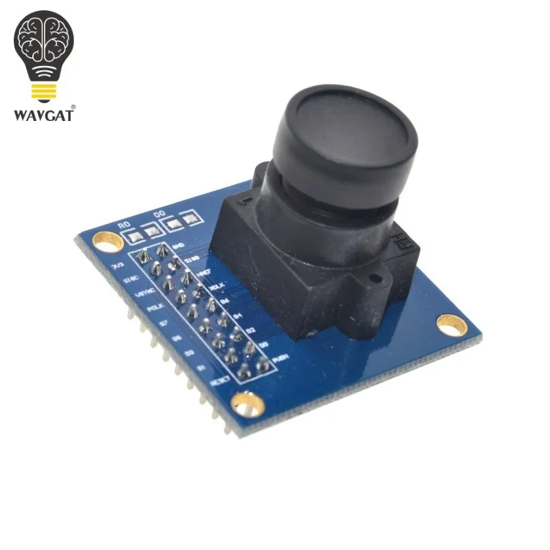 WAVGAT OV7670 camera module OV7670 moduleSupports VGA CIF auto exposure control display active size 640X480 For Arduino