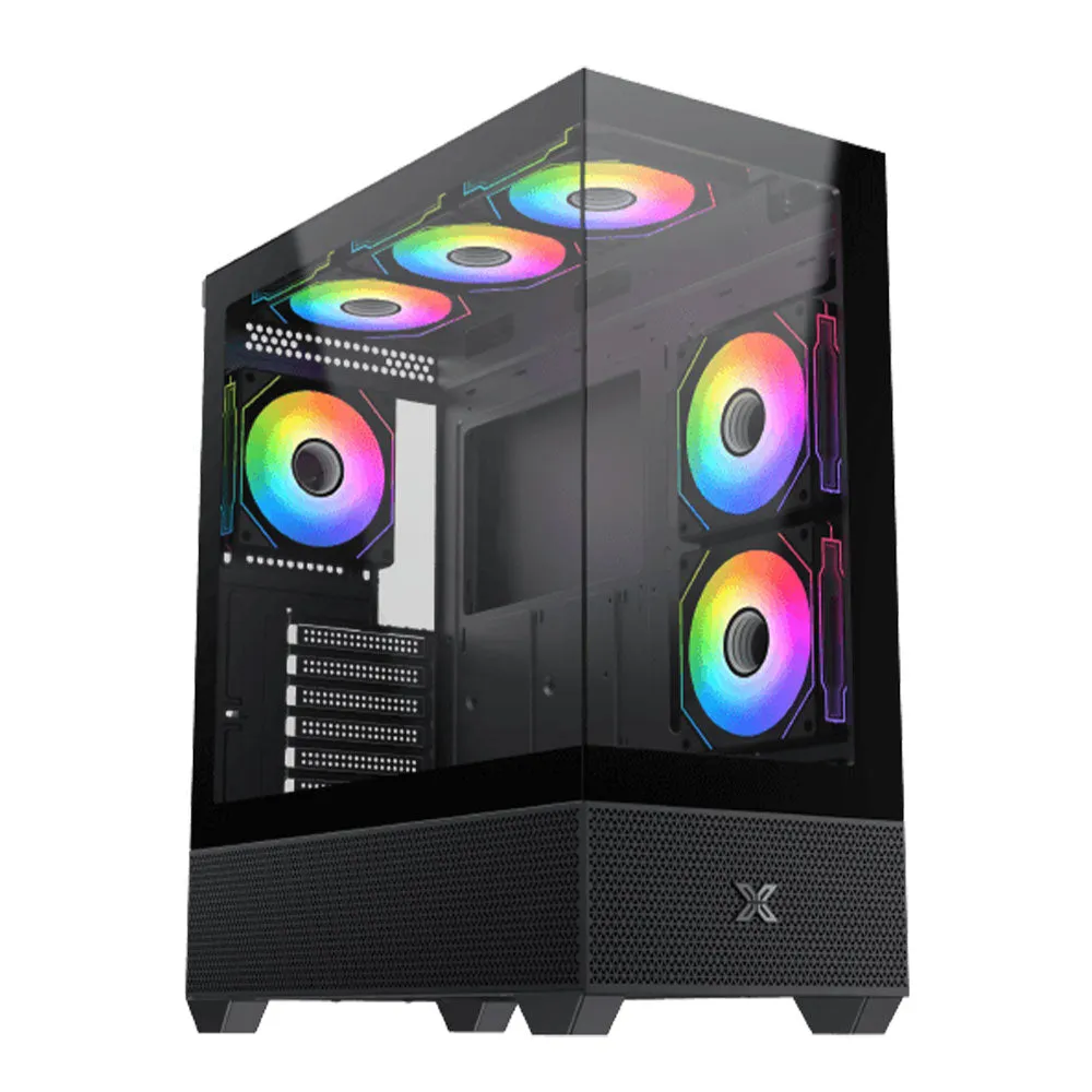 Xigmatek Alphard ARGB Super Tower Case   Asgard Power Supply 80  Bronze 850W