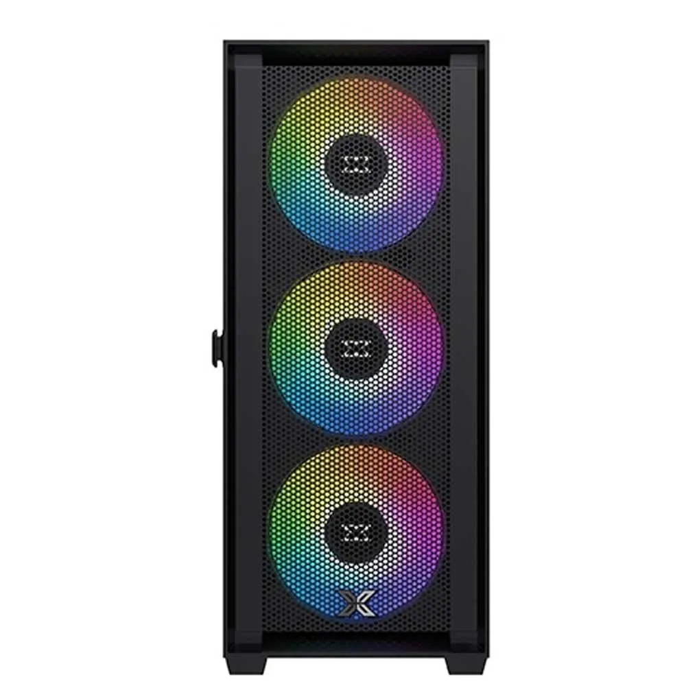 Xigmatek Anubis Pro Mesh ARGB Mid Tower Case   Power Supply Hydra 750W 80 Plus Bronze