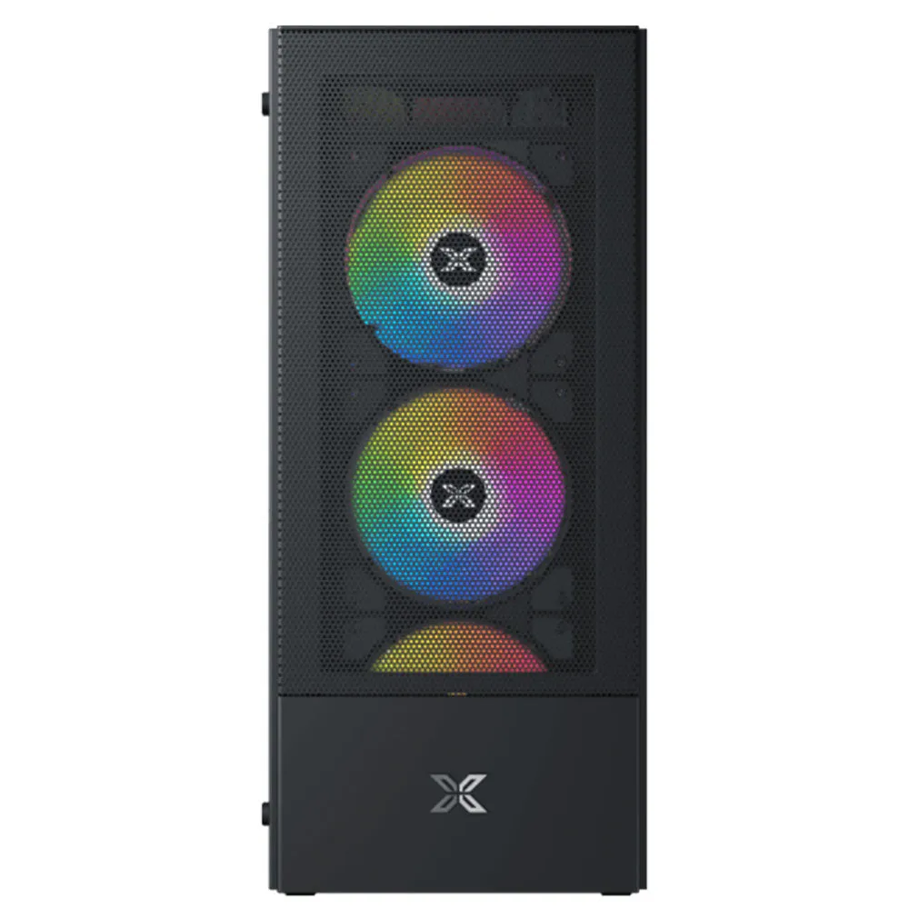 Xigmatek Hero II Air ARGB Mid Tower Case   X-Power Supply 80  White 750W