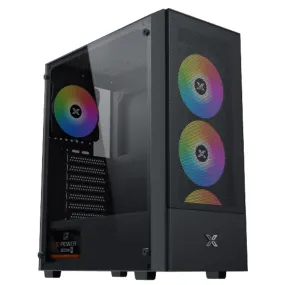 Xigmatek Hero II Air ARGB Mid Tower Case   X-Power Supply 80  White 750W