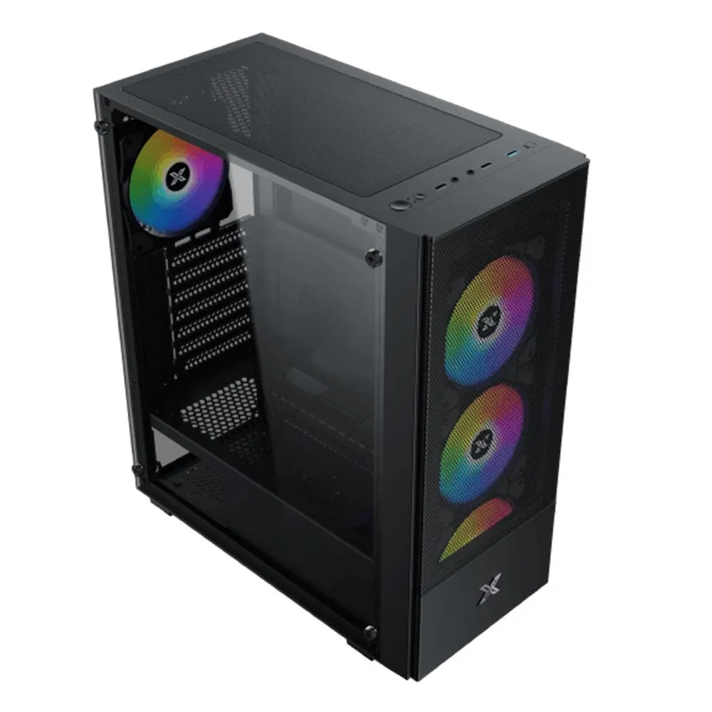 Xigmatek Hero II Air ARGB Mid Tower Case   Z-Power II Z650 Power Supply 80  500W