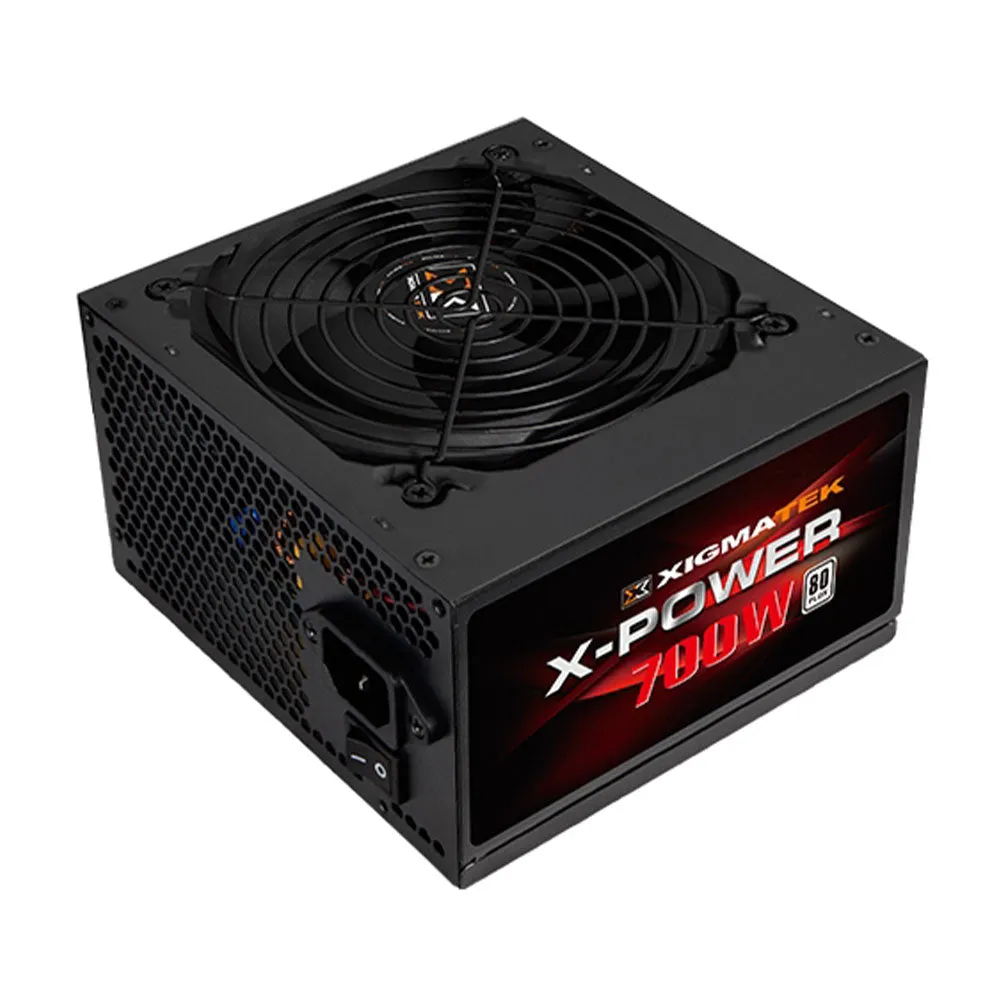 Xigmatek Master X II Pro ARGB Super Tower Case   X-Power Supply 80  White 700W