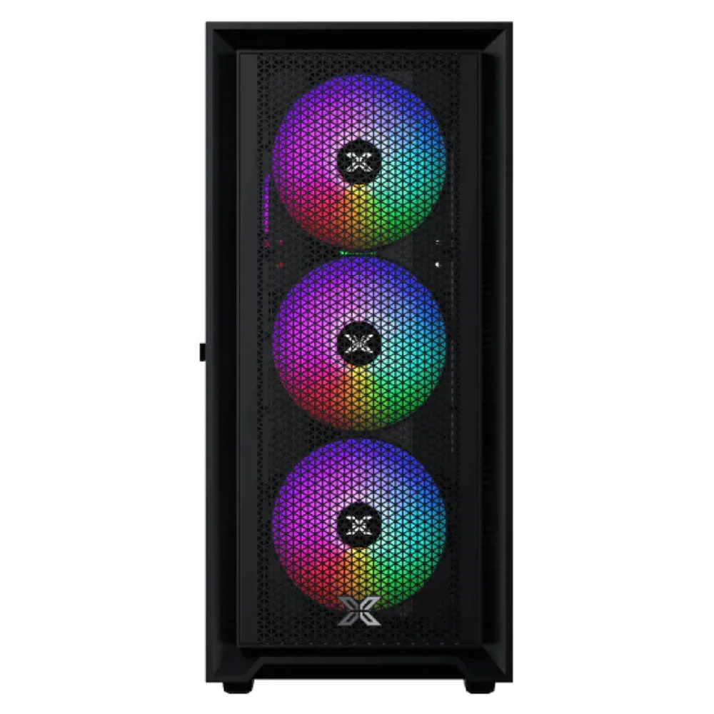 Xigmatek Sky II RGB Mid Tower Case   X-Power Supply 80  White 600W