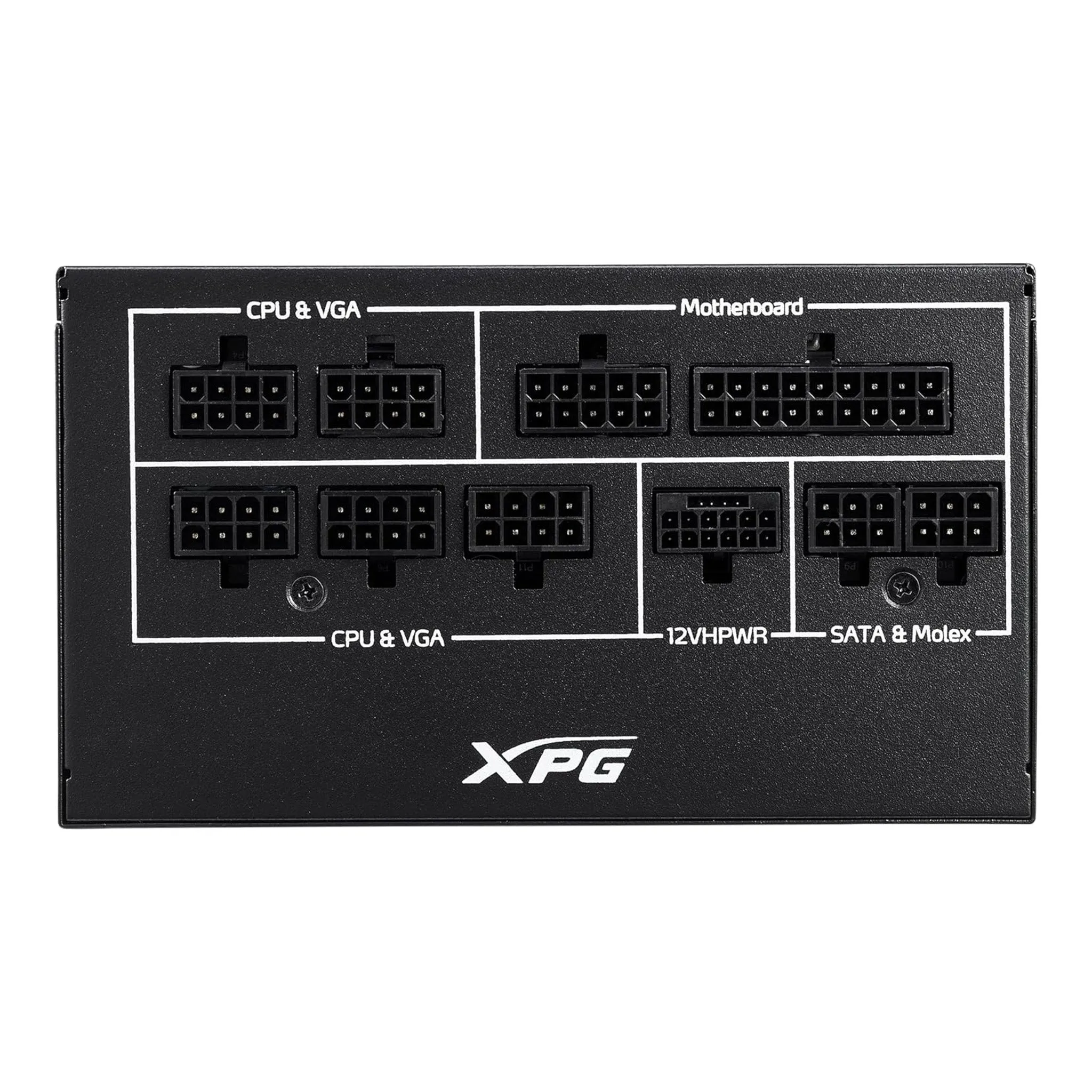 XPG Black CoreReactor II 850wt 80  Gold ATX 3.0 Fully Modular ATX Power Supply