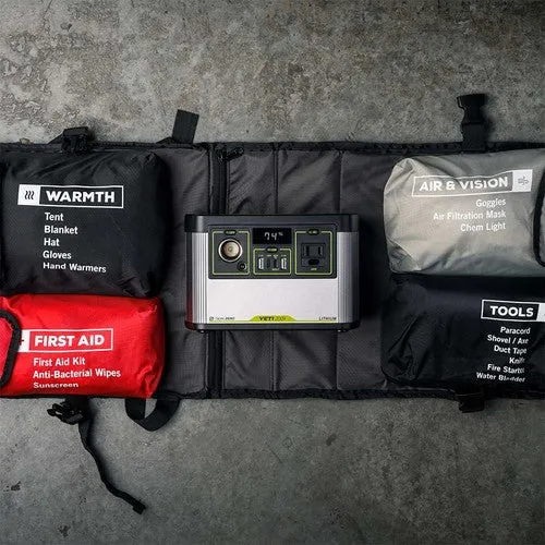 Yeti 200X   Boulder 100 BC Solar Generator