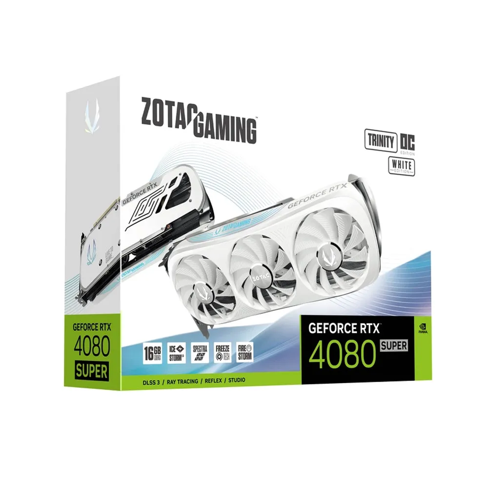 Zotac GeForce RTX 4080 SUPER Trinity OC 16GB White