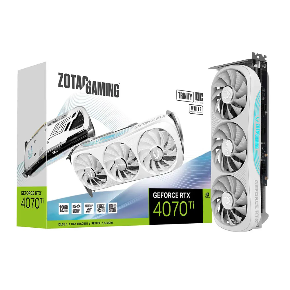 Zotac Trinity GeForce RTX 4070 Ti OC White 12GB